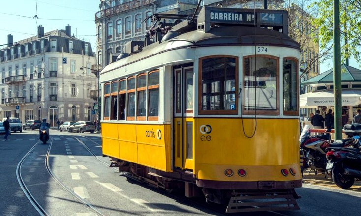 tramway lisbonne